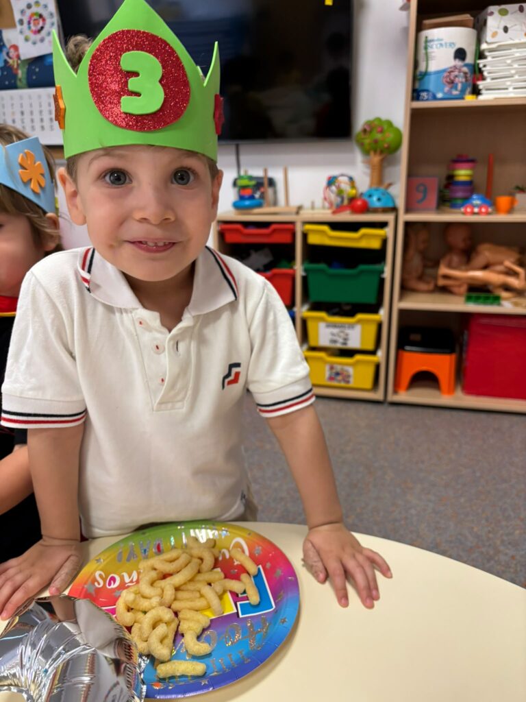 Sesta para um menino de 3 anos